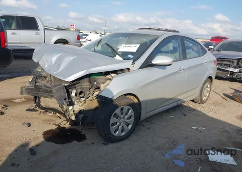 2015 Hyundai Accent Gls z USA, uszkodzony, nr VIN KMHCT4AE1FU898742